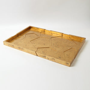 COSMO TRAY-LUXE GOLD LEAF-LG