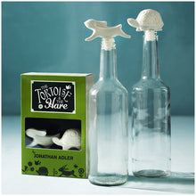Load image into Gallery viewer, Jonathan Adler Tortoise And Hare Bottle Stopper Set
