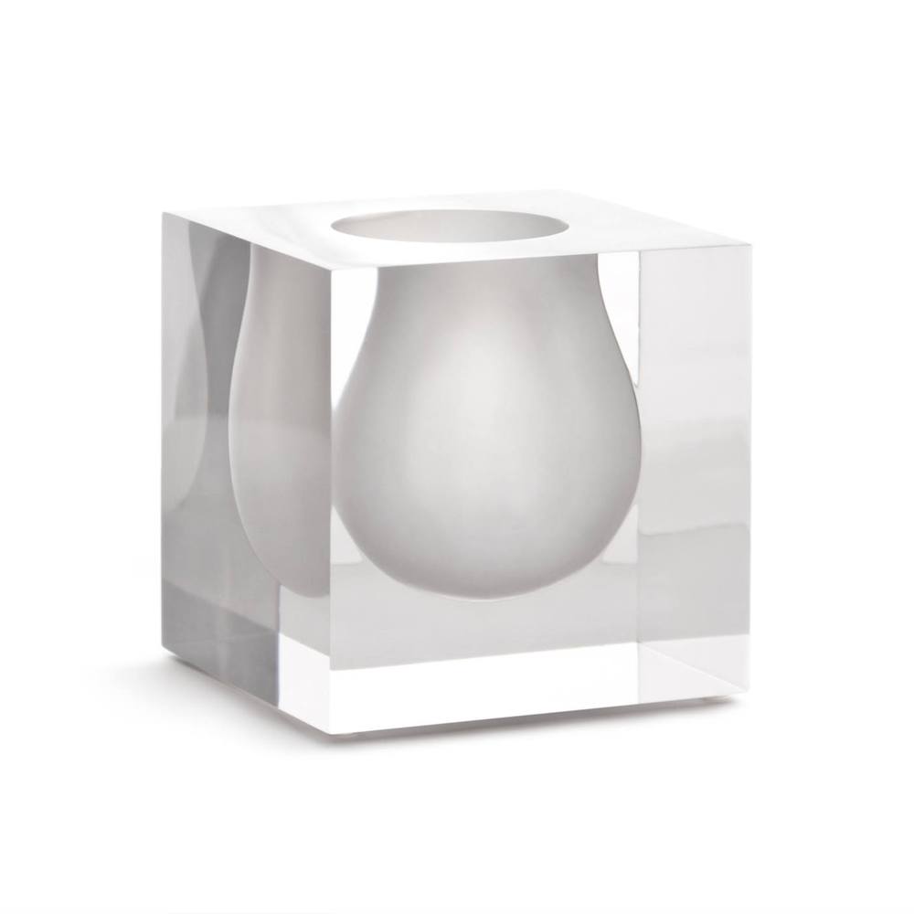 Jonathan Adler Bel Air Mini Scoop Vase - White