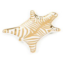 Load image into Gallery viewer, Jonathan Adler Zebra Stacking Dish - Gold
